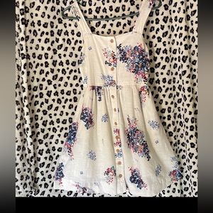 White Floral Dress
